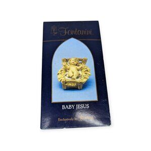 Roman Inc Exclusive Fontanini Baby Jesus Figure 5" Collection w/Story Card NIB